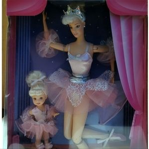 Mattel Ballet Recital Barbie & Kelly Gift Set NRFB
